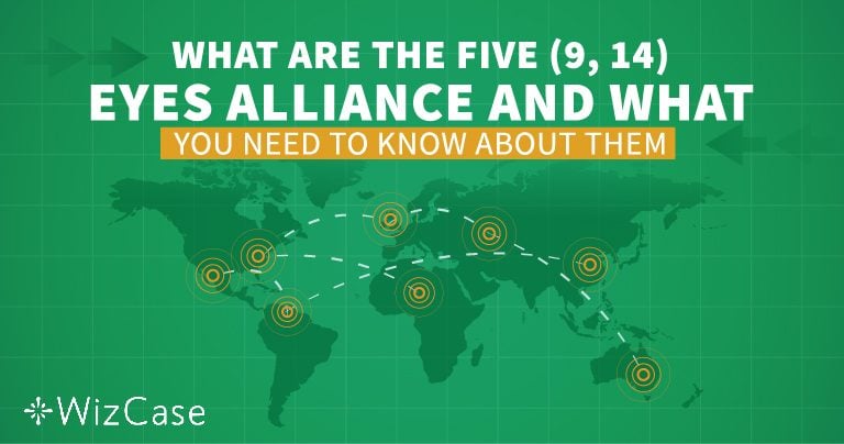 Forst&aring; de 5, 9 og 14 Eyes Alliance f&oslash;r der v&aelig;lges nogen VPN!